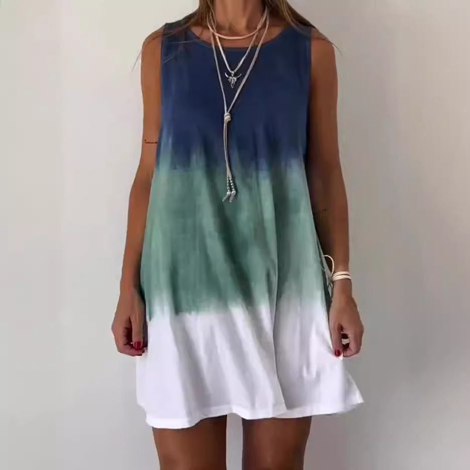LYRA – CASUAL GRADIENT DRESS