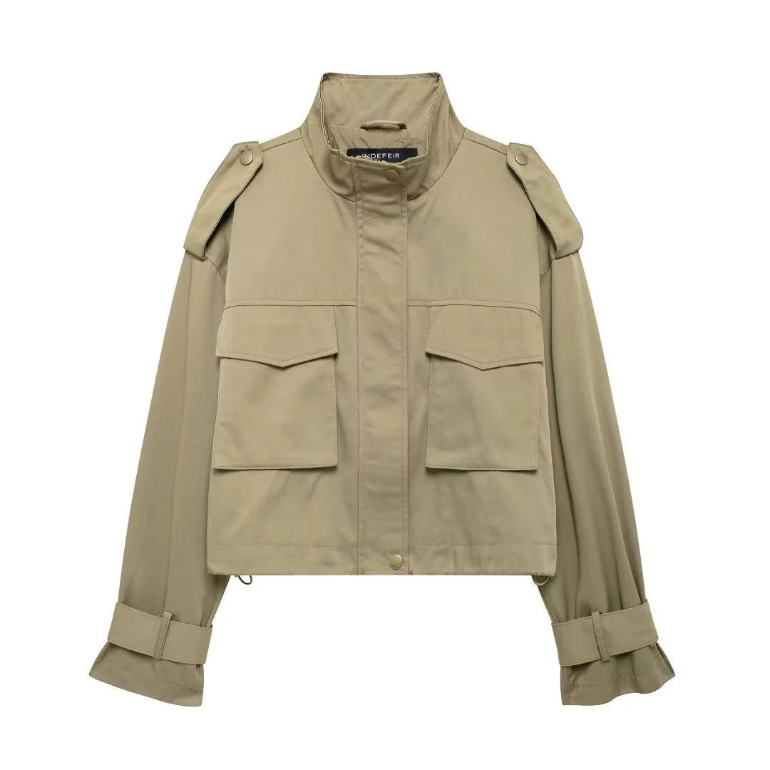 Women’s Chic Loose Cargo Set – Relaxed Two-Piece Outfit for Casual Streetwear & Everyday Style