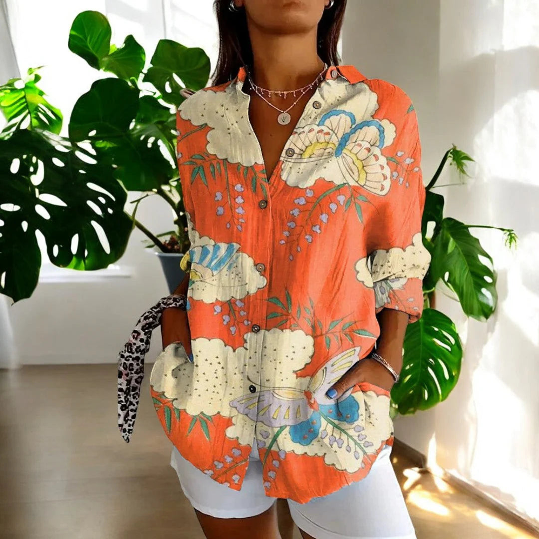 Stylish Button-Down Shirt – Lightweight Everyday Blouse for Casual & Smart Versatile Styling