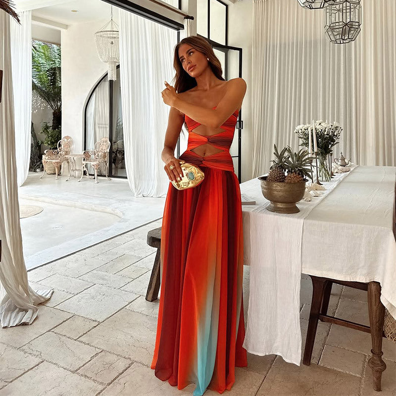 Suzy - Strapless Maxi Dress