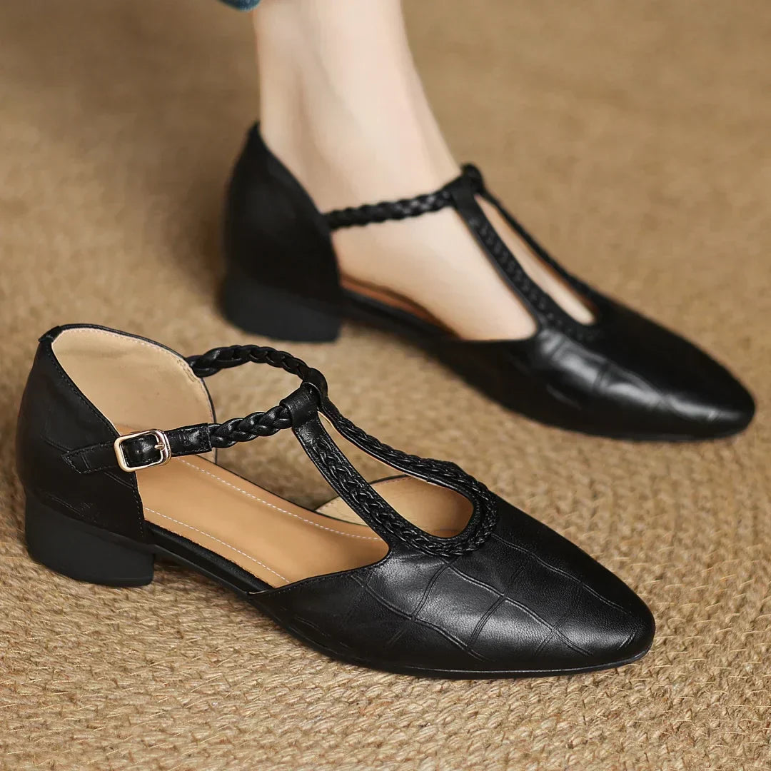 CAERAVELLE – KEPA LEATHER MARY JANE