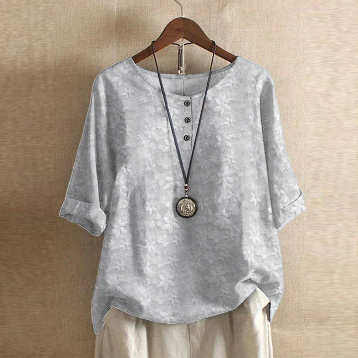 Retro Inspired Blouse – Lightweight Vintage Style Top for Casual & Elegant Everyday Wear