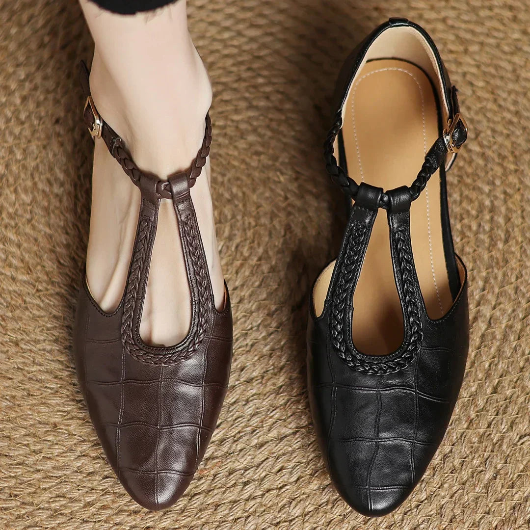 CAERAVELLE – KEPA LEATHER MARY JANE