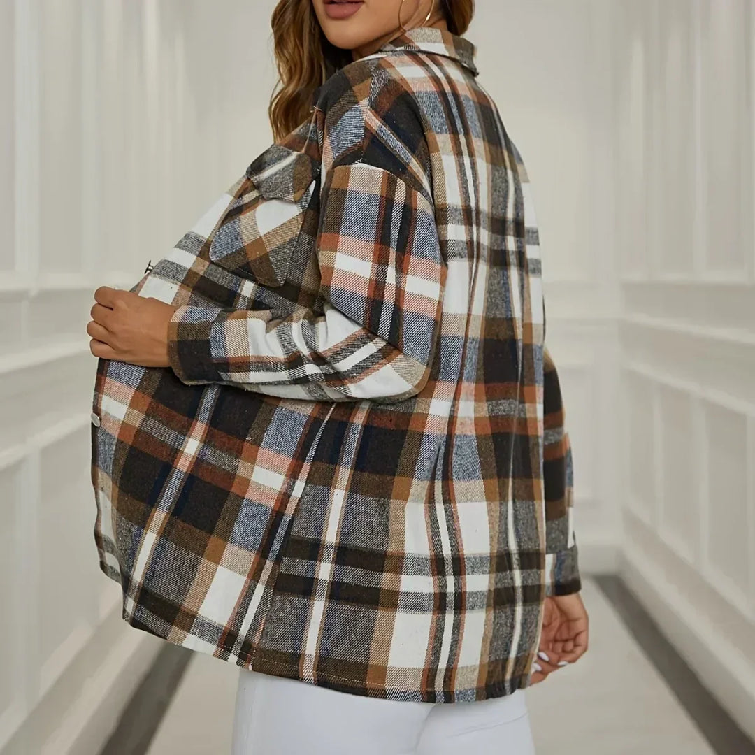 Checkered Button-Up Shirt – Lightweight Casual Shirt for Everyday Smart Styling
