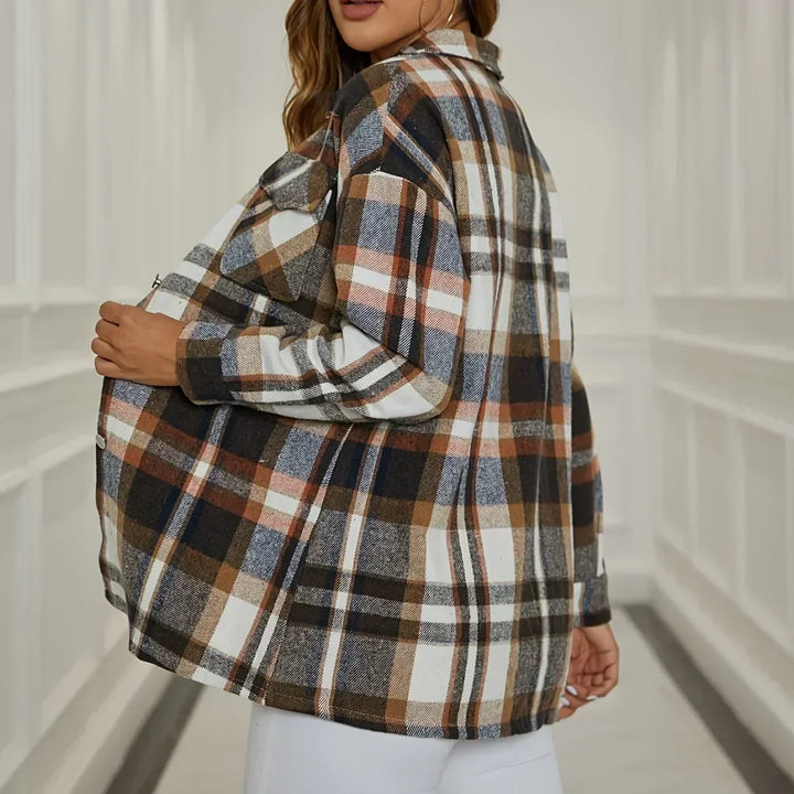 Checkered Button-Up Shirt – Lightweight Casual Shirt for Everyday Smart Styling