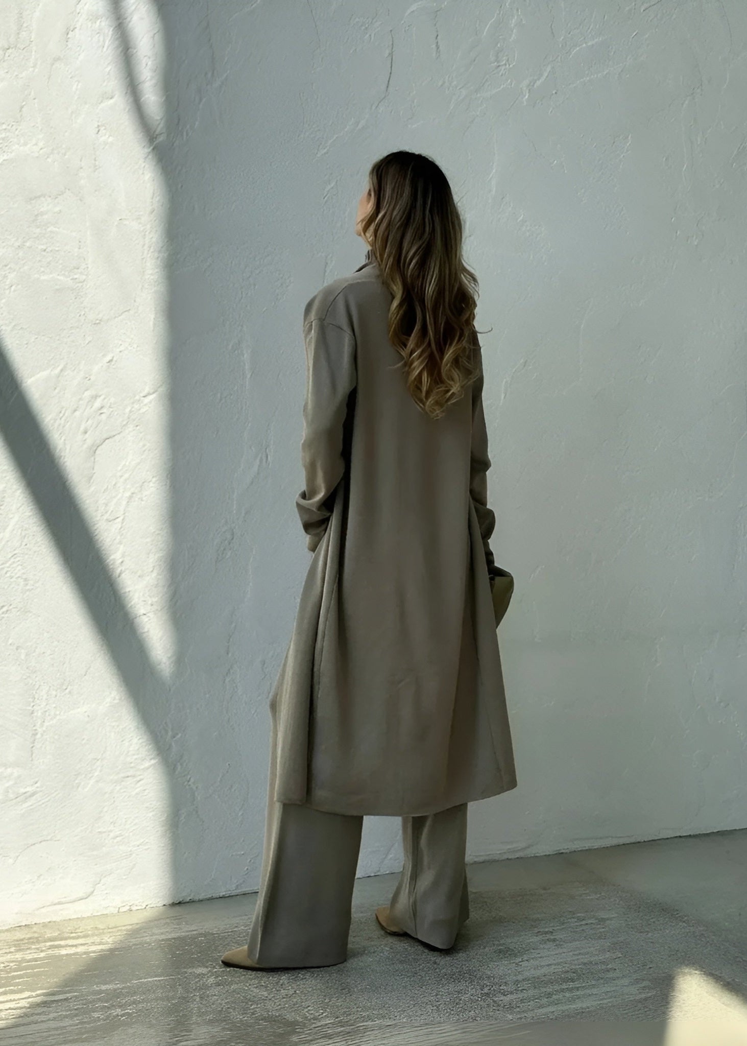 Bianca - Ensemble de Loungewear Élégant en Maille Ribbée 3 Pièces