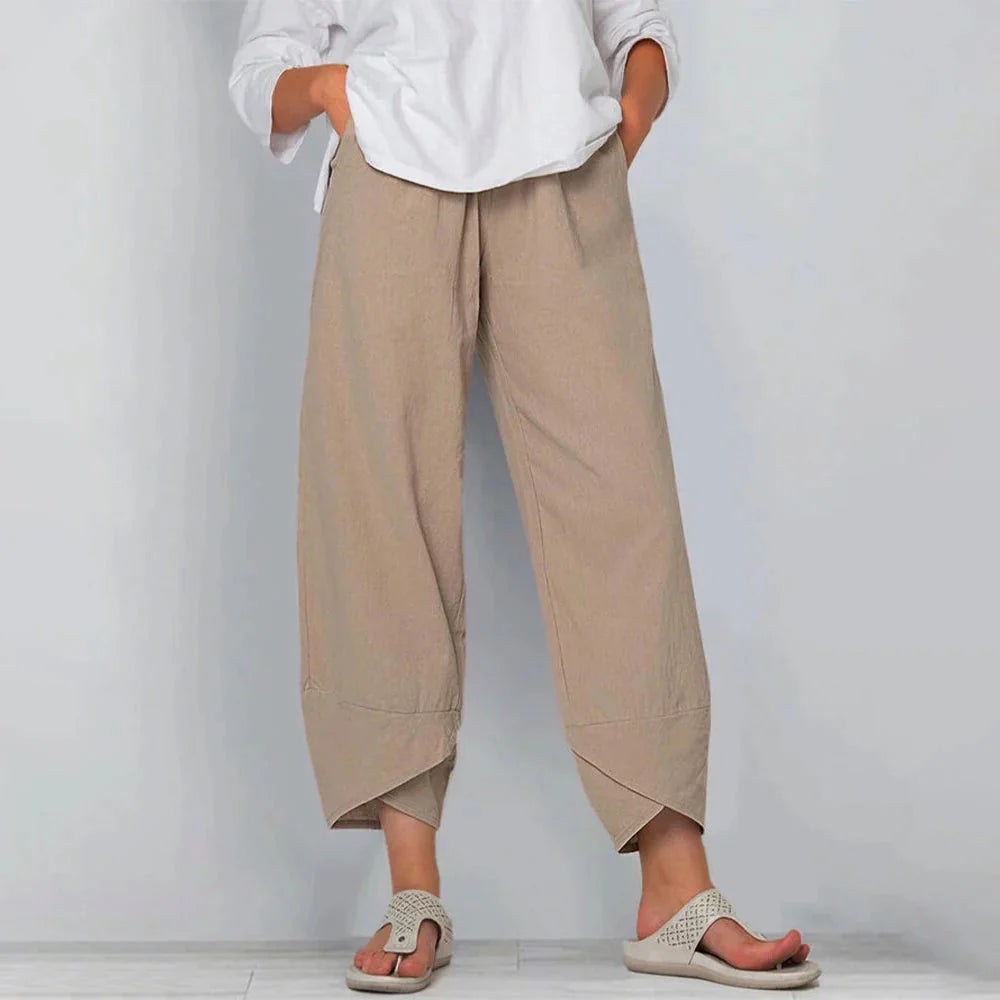 Wide Leg Pants – Lightweight Flowing Trousers for Elegant Everyday & Summer Styling