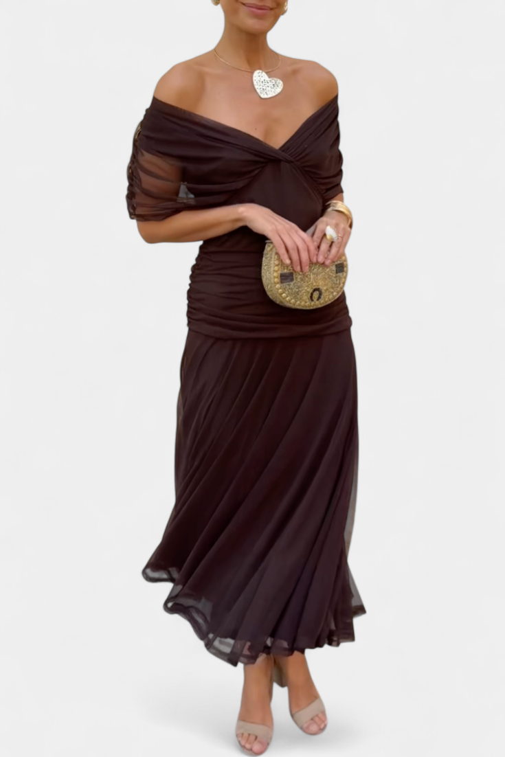 ORELITHYNE – ROMANTIC LONG FLORAL DRESS