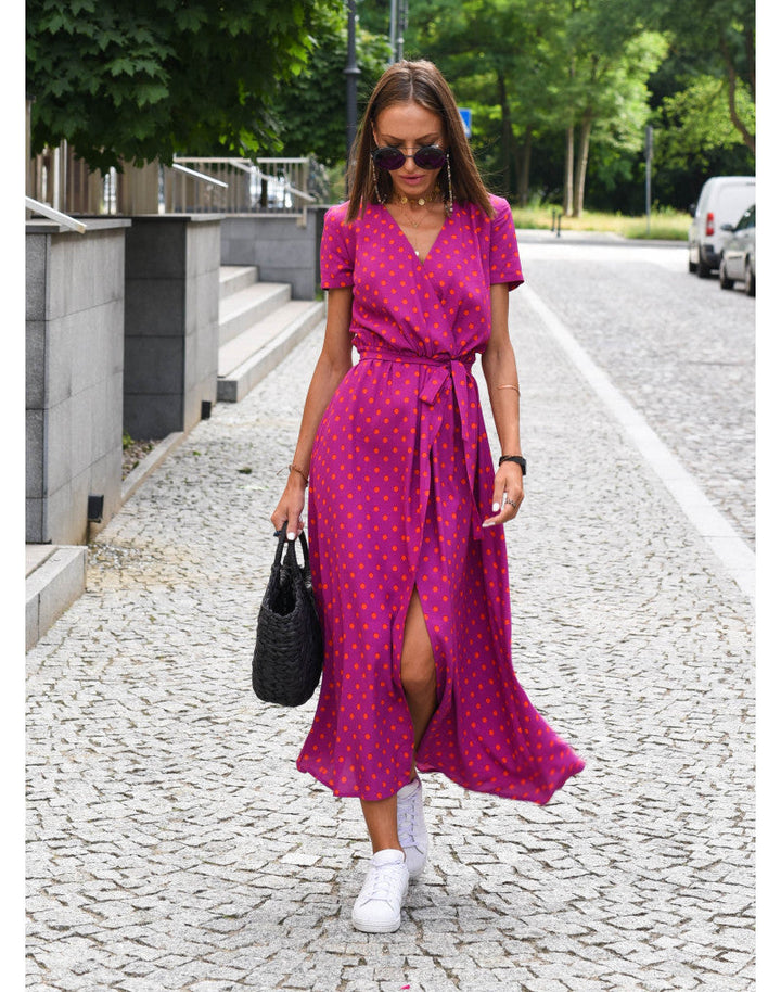 Charlotte - Elegant Women's Split Hem Dress