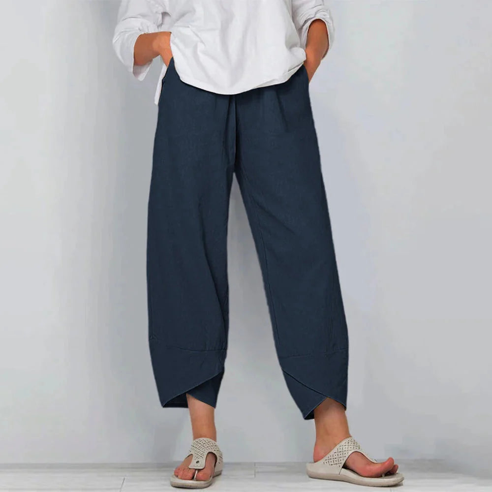 Wide Leg Pants – Lightweight Flowing Trousers for Elegant Everyday & Summer Styling