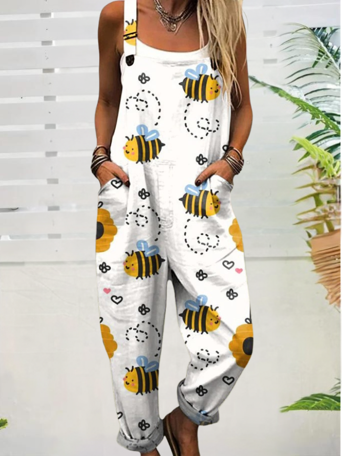 Women's Jumpsuit - Effortless Wide Leg Style & Comfort for Any Occasion