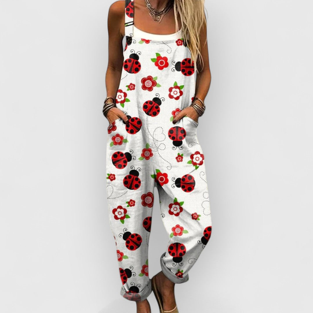 Alethea | Elegant Wide Leg Jumpsuit