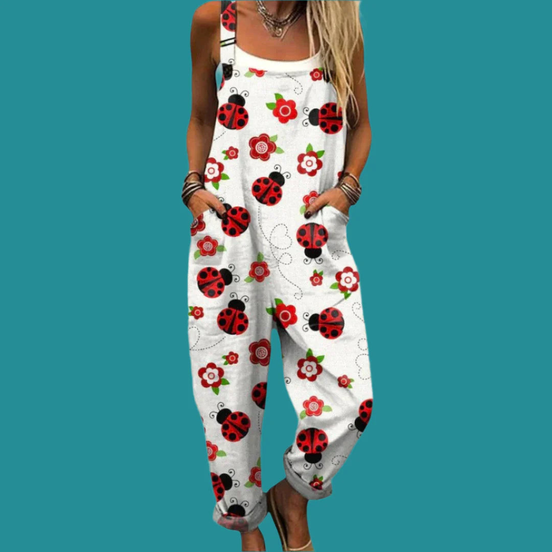 Alethea | Elegant Wide Leg Jumpsuit