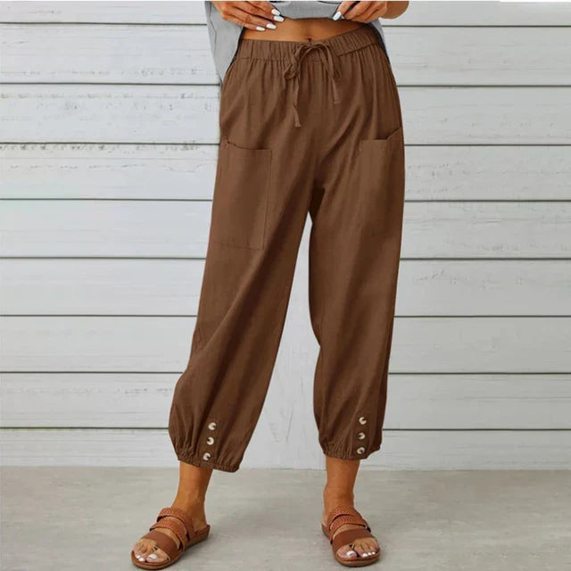 Premium Lightweight Summer Trousers – Breathable Elegant Pants for Warm Weather Styling