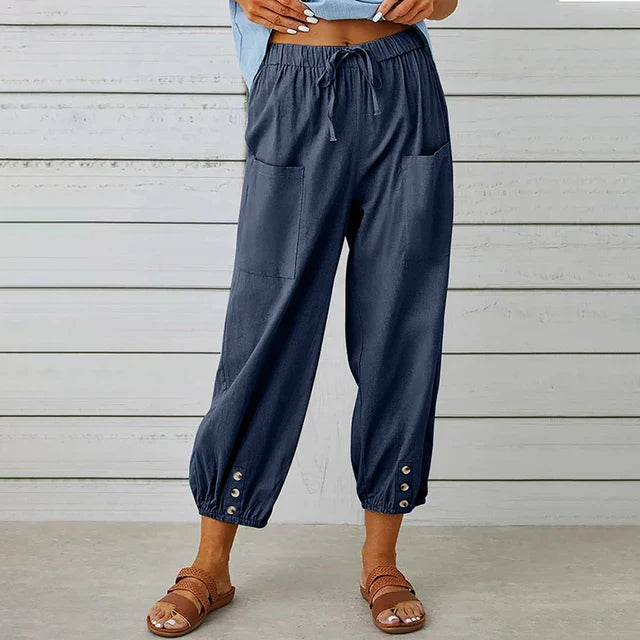 Premium Lightweight Summer Trousers – Breathable Elegant Pants for Warm Weather Styling