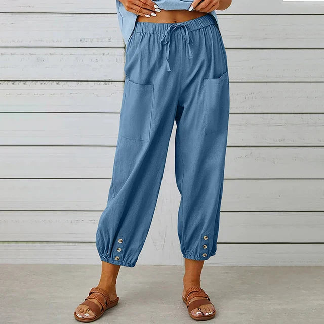 Premium Lightweight Summer Trousers – Breathable Elegant Pants for Warm Weather Styling