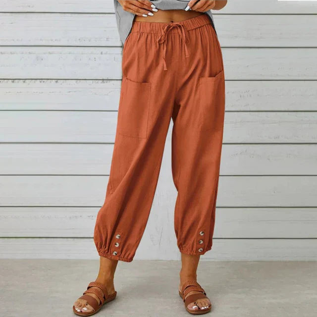 Premium Lightweight Summer Trousers – Breathable Elegant Pants for Warm Weather Styling