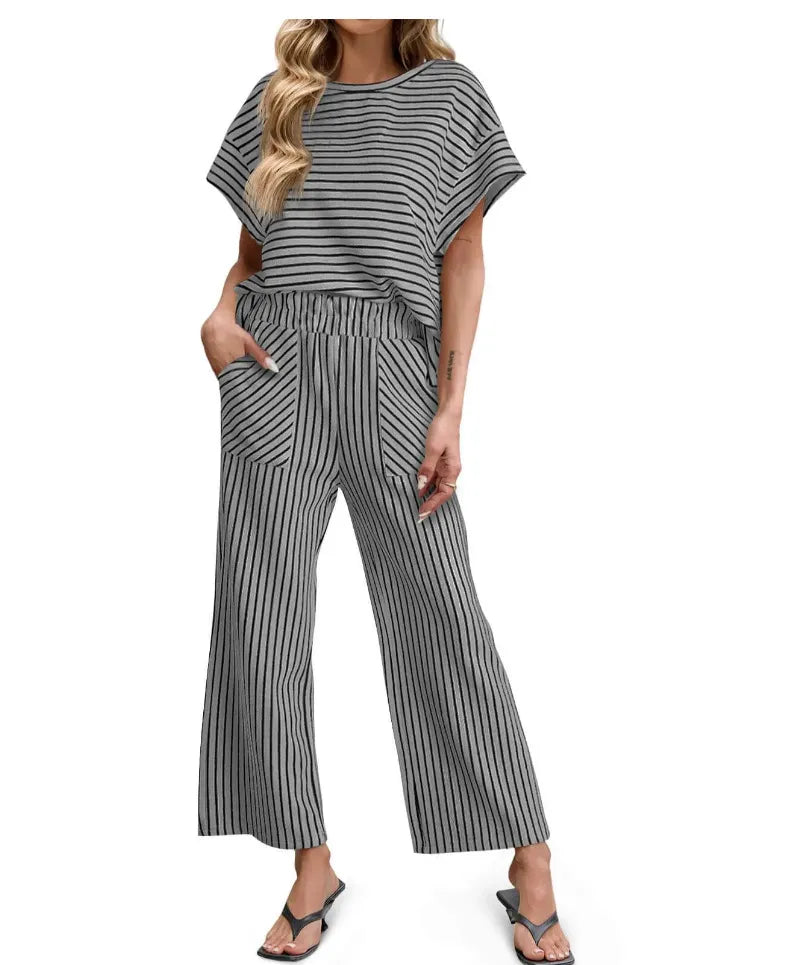 Lunéva™ Striped Lounge Set