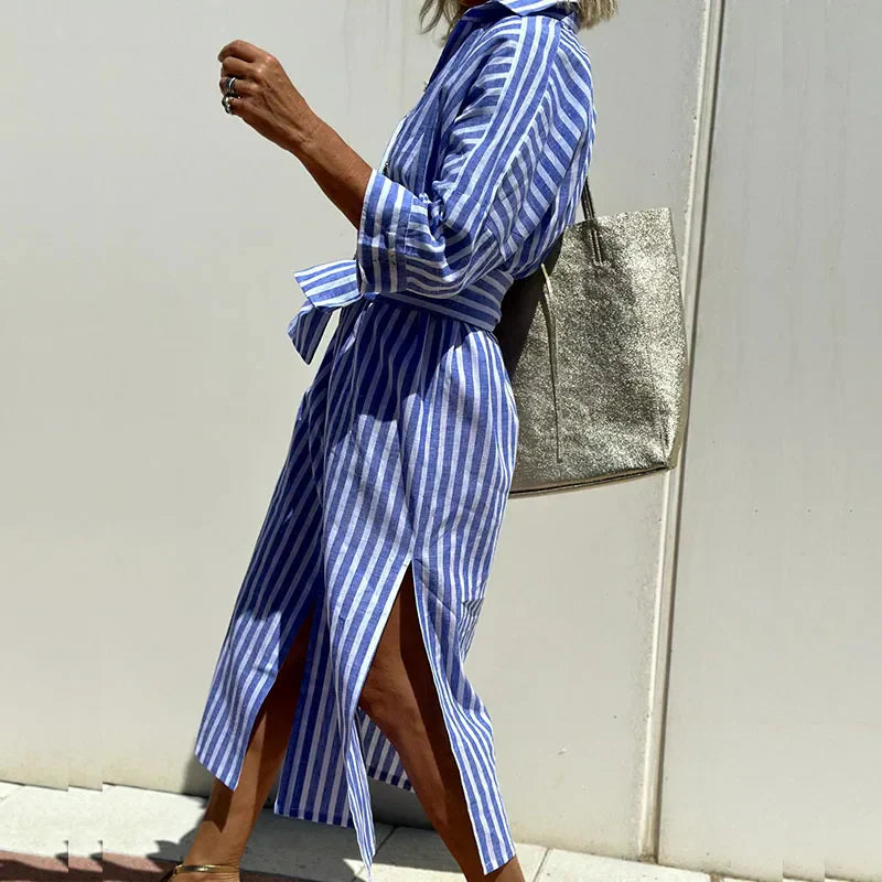 INES – ELEGANT STRIPED SHIRT