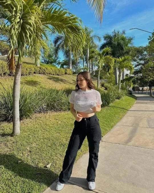 High Waist Cargo Pants – Adjustable Wide-Leg Utility Trousers for Casual Streetwear