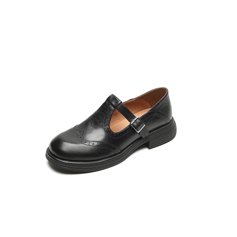 Risla Leather Mary Janes