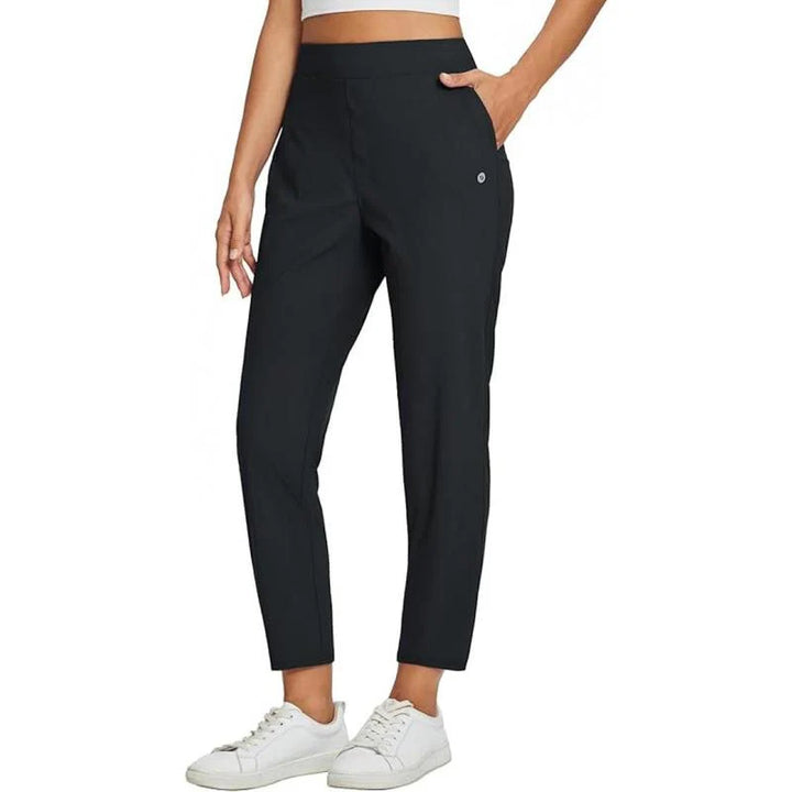 Lightweight Stretch Ankle Trousers – Slim Fit Comfortable Pants for Work & Everyday Styling