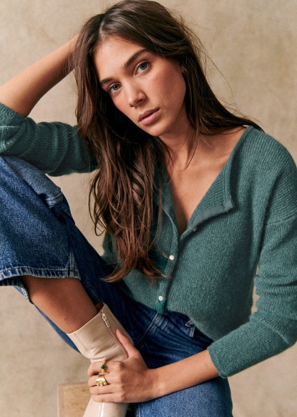 LYSAVYNNE – HERITAGE COZY KNIT CARDIGAN