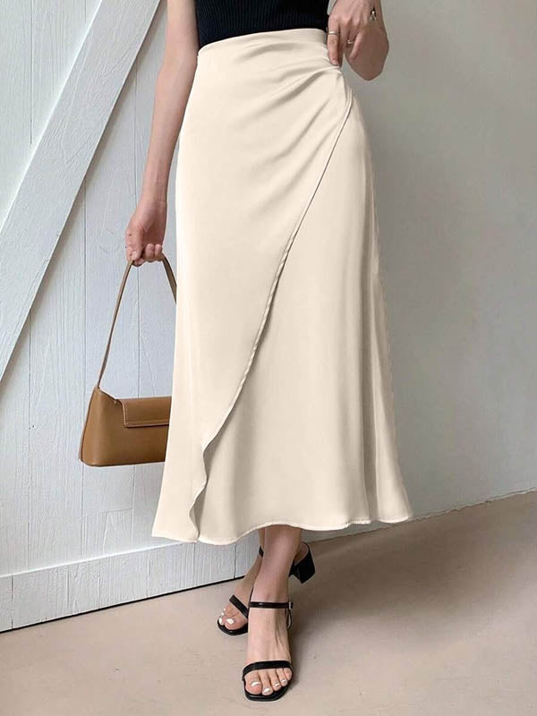 Bodycon Solid Color Skirts Bottoms