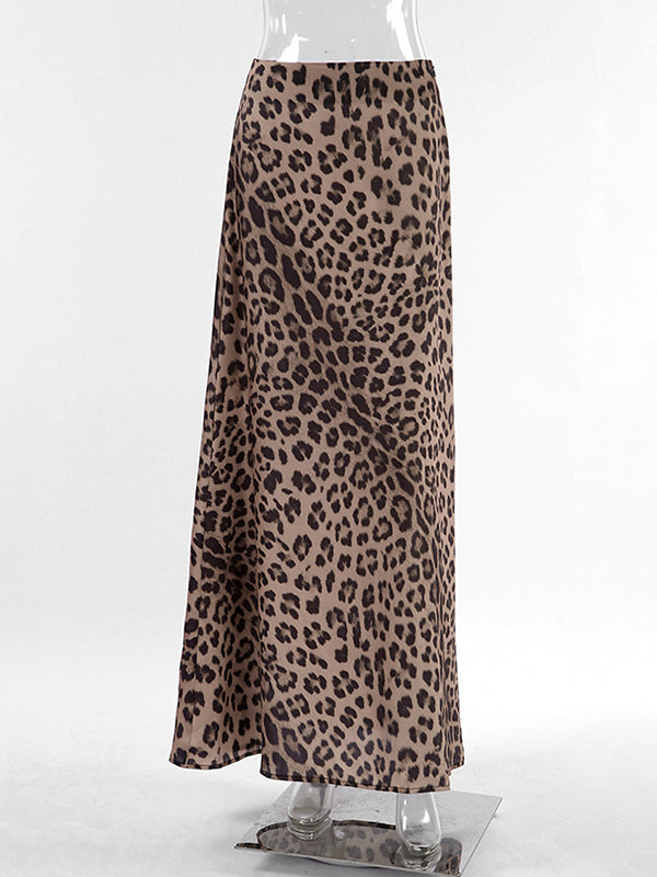 Bodycon Mermaid Leopard Skirts Bottoms