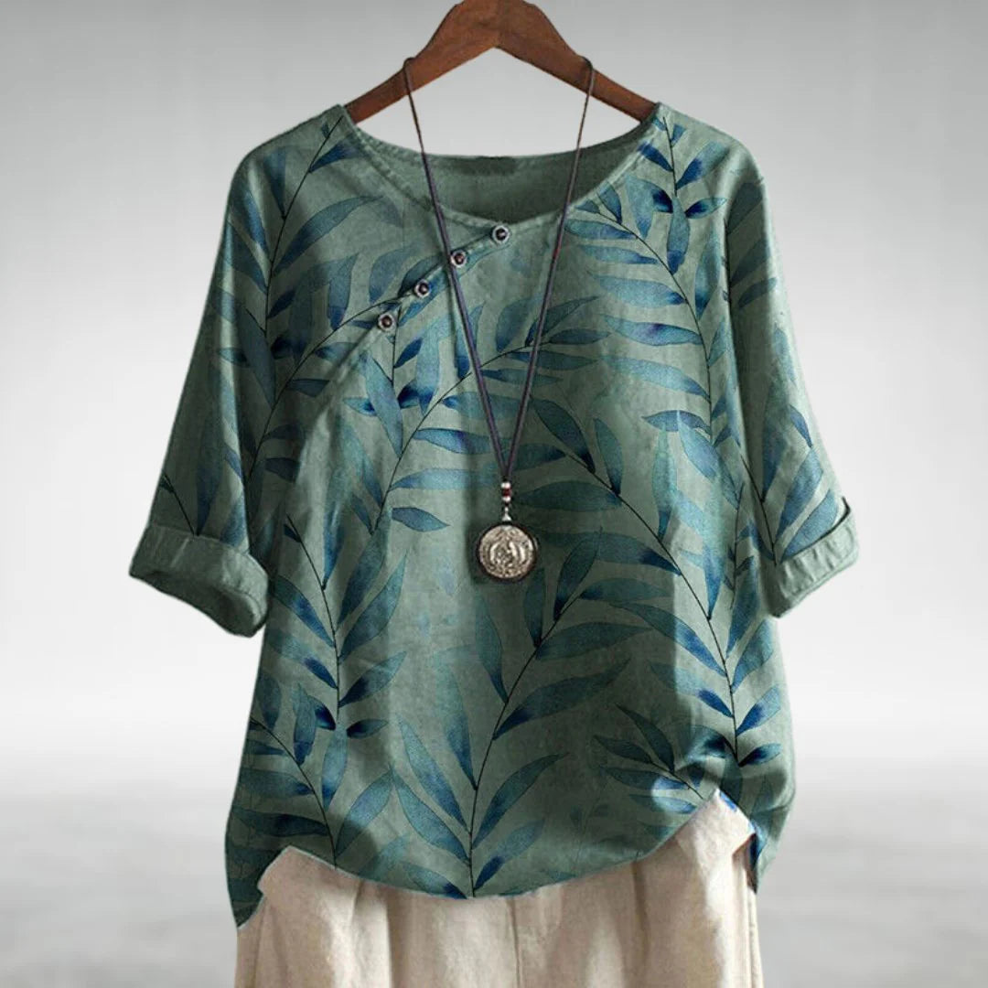 Chic Playful Blouse – Lightweight Elegant Top for Everyday & Smart Casual Styling