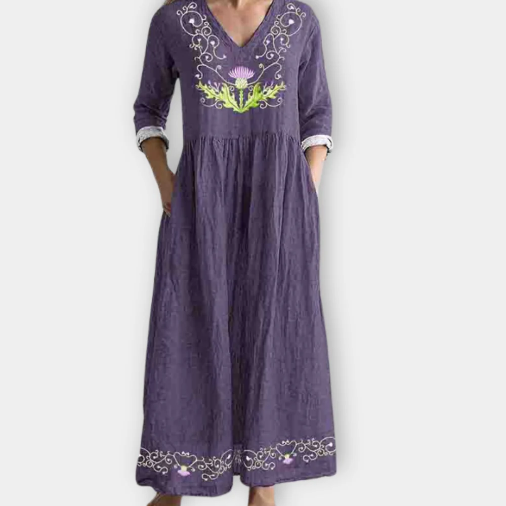 Nerina - Boho Breeze Vibe Maxi Dress