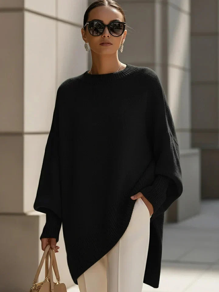 Women’s Elegant Knit Sweater – Soft Minimalist Pullover for Casual & Everyday Wear