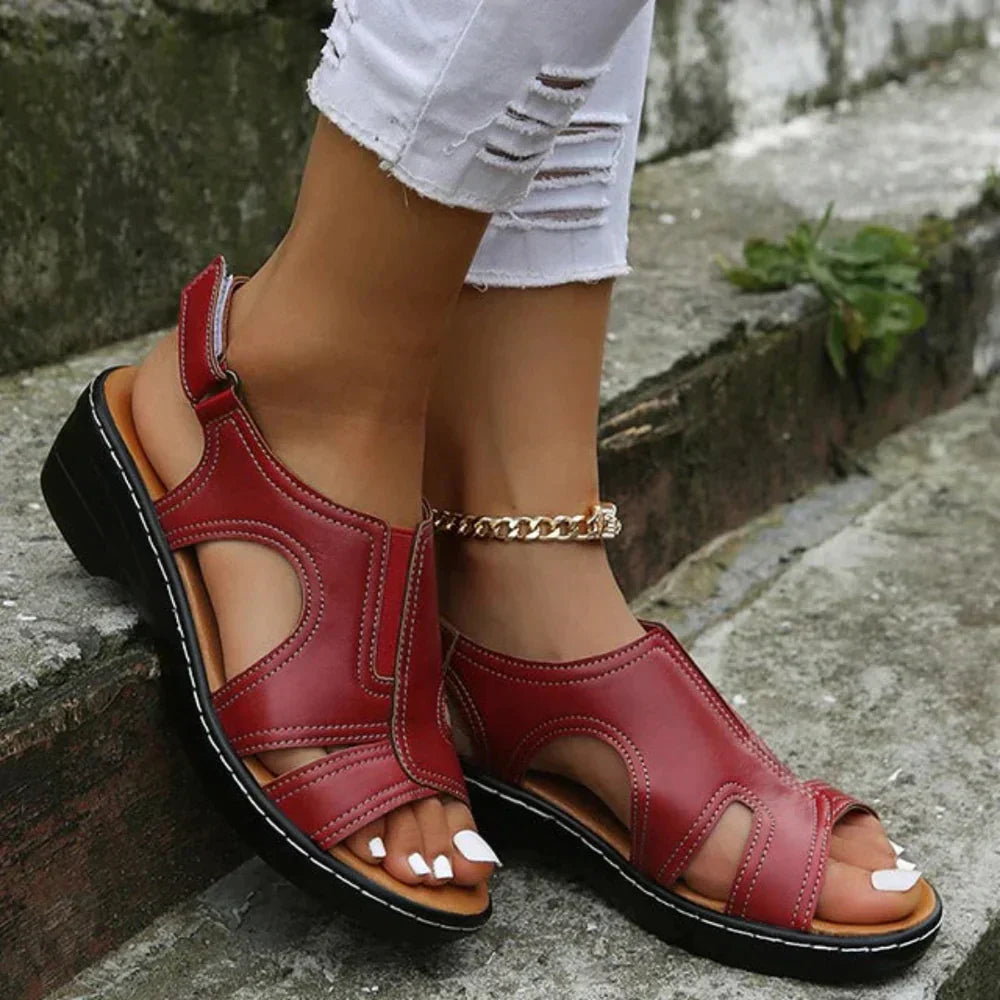 Nora - Fish Mouth Orthopedic Summer Sandals
