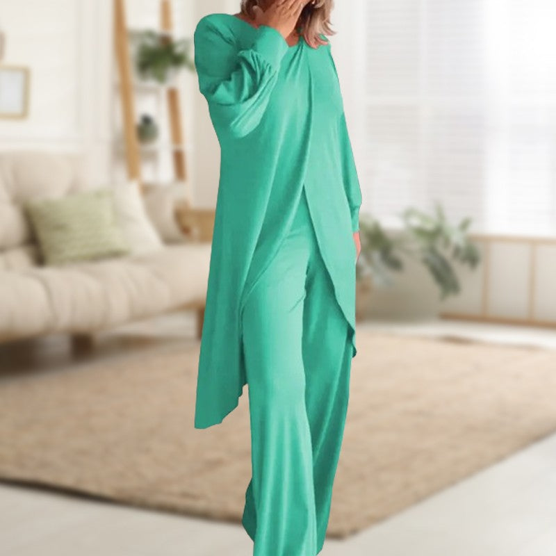 ELODIE – ULTRA-SOFT TOP & PANTS SET