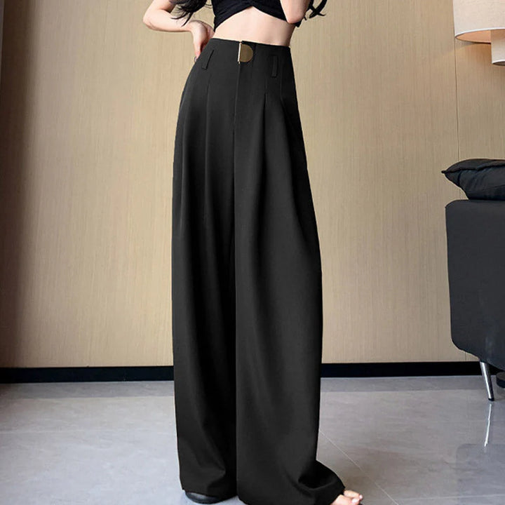 High Waisted Tailored Trousers – Elegant Structured Pants for Work & Smart Casual Styling