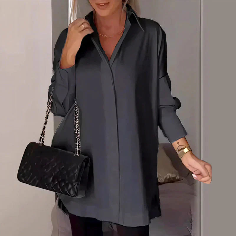 Loose Fit Casual Shirt – Lightweight Relaxed Button-Up for Everyday Comfortable Styling