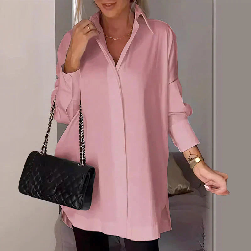 Loose Fit Casual Shirt – Lightweight Relaxed Button-Up for Everyday Comfortable Styling