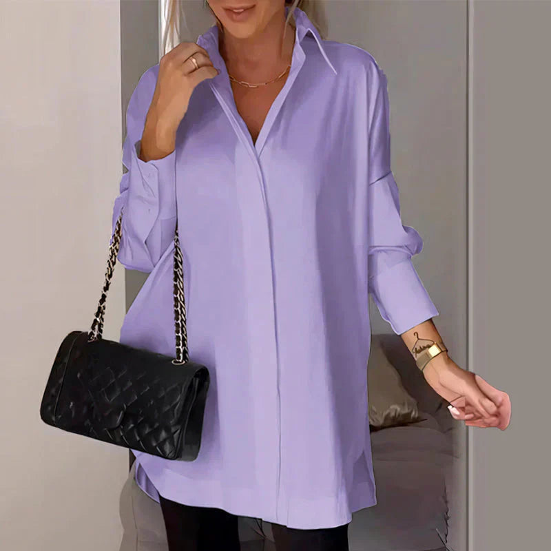 Loose Fit Casual Shirt – Lightweight Relaxed Button-Up for Everyday Comfortable Styling