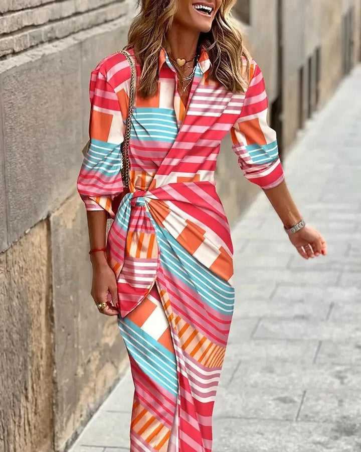Pax – Printed Mid Length Dress