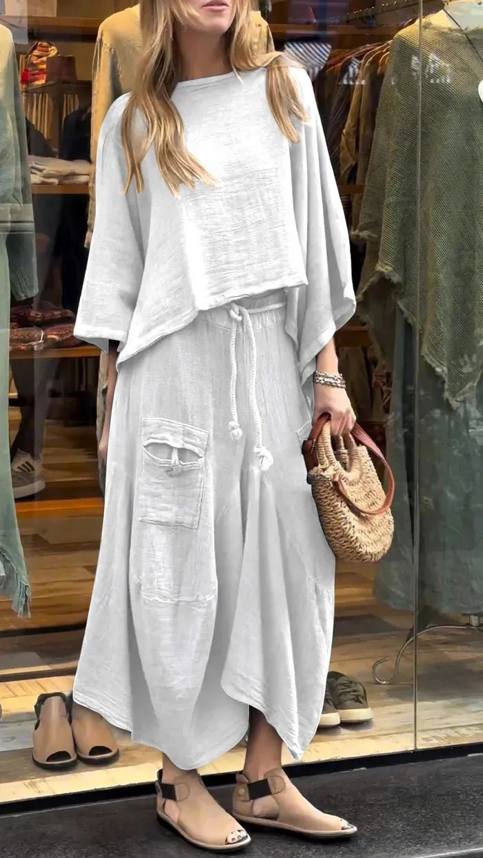 Women’s Two Piece Dress Set Casual Loose Outfit
